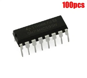 Registro de cambio de 8 bits DIP-16 años 74HC595 74595 SN74HC595N - Imagen 1 de 2