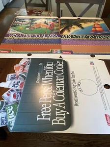 Pepsi Paper Signs Advertising  Lot Of 3 - Picture 1 of 12