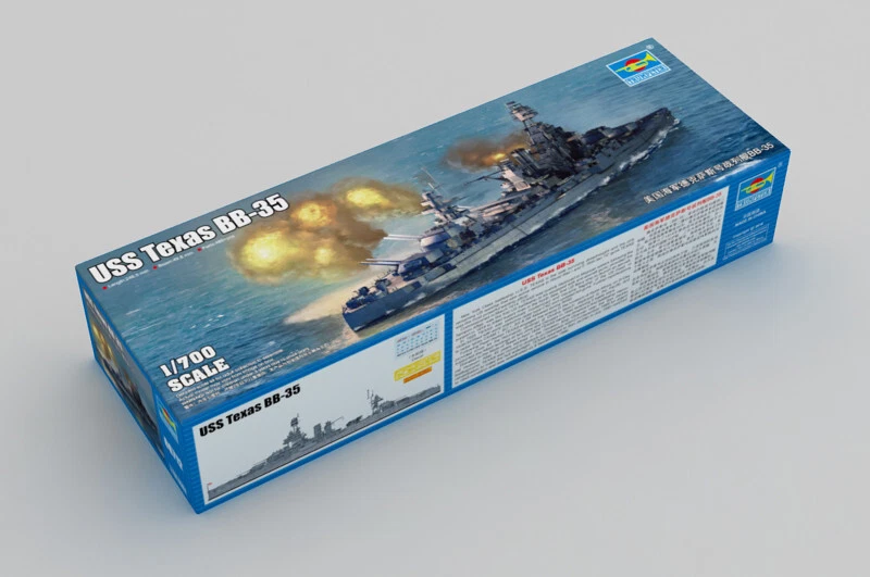 2019 Trumpeter 1/700 06712 USS Texas Bb-35