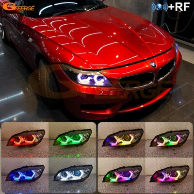 For BMW Z4 E89 2009 - 2016 Concept M4 Iconic Style Dynamic RGB LED Angel Eyes - Image 1 of 4