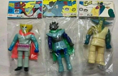 Serie Jeeg robot d'acciaio vinili Onda Japan anni '70 Amaso Ikima e Mimashi - Immagine 1 di 2