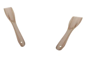 4 x Holz- Spatel/ 4-teilig, Holzset; 2. Wahl, Küchenhelfer Holz, Holzbesteck - Bild 1 von 1