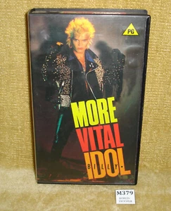 BILLY IDOL - MORE VITAL BILLY IDOL VHS VIDEO CASSETTE CHRYSALIS CVHS5017 1987 - Imagen 1 de 4