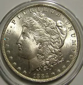 1884 o Morgan silver dollar very nice coin MS ++ - Picture 1 of 2