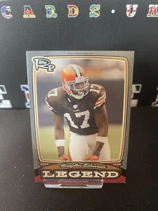 2008 TOPPS PROGRESSION LEGEND BRONZE BRAYLON EDWARDS /389 CLEVELAND BROWNS B2-T3 - Picture 1 of 2