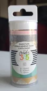 The Happy Planner Create 365 Stripes & Dots Washi Tape - 7 Pieces / Pack - Picture 1 of 5