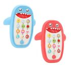 ZZ1 Baby Cell Phone Toy With Removable Teether Case Simulation Baby Animal Phone