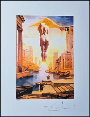 SALVADOR DALI * The Hand of * 65 x 50 cm*  signed lithograph * limited # xx/1000 - Bild 1 von 4