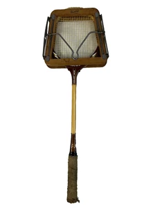 Vintage Dunlop Ascot Court Ace Tennis Squash Racket & Dunlop Head Press - Picture 1 of 14