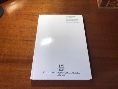 IWC Catalogo 125 Anni 125th Years Catalogue Listino 1993 Price List Preisliste - Image 1 of 4