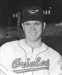 1955-1957 Bob Tex Nelson ORIOLES UNSIGNED 7-1/2 x 9 ORIGINAL STAFF PHOTO #1 - Picture 1 of 1