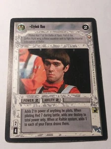 Elyhek Rue Star Wars Special Edition Limited 1998 Uncommon CCG Card - Picture 1 of 3