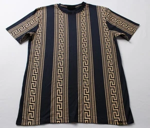 Casa Moda Couture Men's Geometric Print T-shirt JL3 Multicolor Medium NWT - Picture 1 of 3