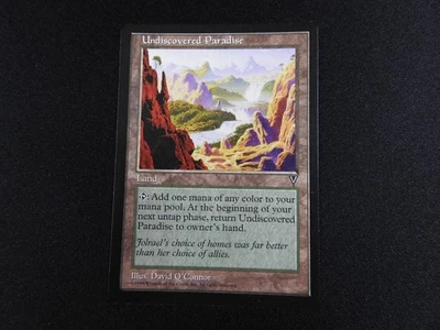 Undiscovered Paradise LP [Visions] Mtg Magic Free Tracking! - Image 1 of 2
