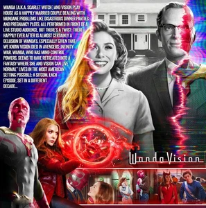Wandavision Die komplette Mini-Serie (DVD) BRANDNEU FULL HD HOCHWERTIG - Bild 1 von 2