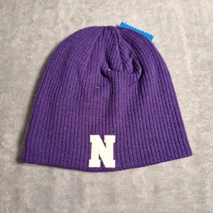 Northwestern Wildcats mehrfarbige Einheitsgröße wendbare Strickmütze von Adidas - Bild 1 von 7