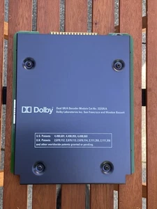 Dolby Cat. No. 222SR/A card  222A dual SR/A decoder module CP500 CP65 CP55 CP45 - Picture 1 of 1