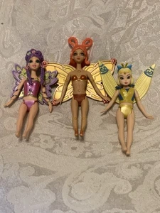 Barbie Mini Fairytopia Muñeca Lote Mattel Glee Sunburst Enchantress Arco Iris L2089 - Imagen 1 de 11