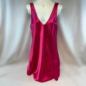 Vestido sin Mangas Vintage Fredricks of Hollywood Rosa Caliente Talla Pequeña - Imagen 1 de 13