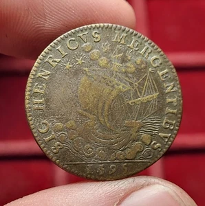 #111-5 ~ Token / Jeton - PARIS - Martin Langlois 1595 - F.3483 - Imagen 1 de 2