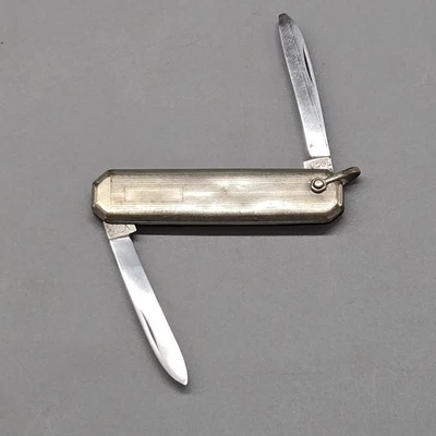 1/20 12K Gold-Filled VOOS Pocketknife Vintage Voos with Stainless Steel Blades - Image 1 of 4
