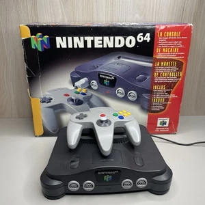Console NINTENDO 64 Gray con Controller e SCATOLA Originale PAL Version - OTTIMA - Imagen 1 de 24