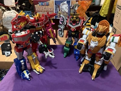 Bandai Power Rangers Megazord ¡¡Lote!! ¡Desde Mighty Morphing hasta Dino Charge! Foto 1 de 4