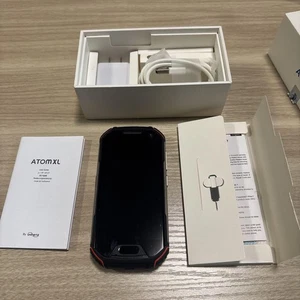 Unihertz Atom XL 4G/LTE Negro 128GB+6GB Doble SIM Desbloqueado de fábrica Caja abierta -Rápido - Imagen 1 de 9