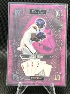 2024 Wild Card 5 Card Draw 2/2 Audric Estime  - Foto 1 di 2