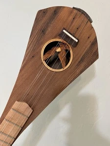 Brand New! Backpacker Dulcimer. My #1 Best Seller! Stunning Rare Wormy Chestnut! - Picture 1 of 12