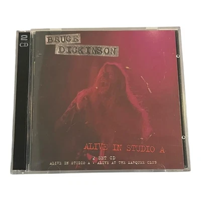 Bruce Dickinson Alive In Studio A 1995 Iron Maiden 2-Disc CD D216009 CMC Int'l - Image 1 of 4
