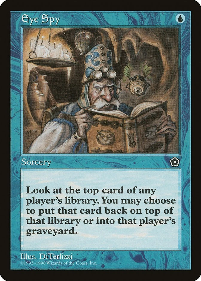 MTG Magic the Gathering Eye Spy (39/165) Portal Second Age LP - Image 1 of 1