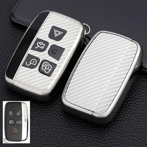 TPU Remote Key Shell Fob Cover For Jaguar XE XF XFL XJ F-PACE F-TYPE 2013-2019 - Picture 1 of 15