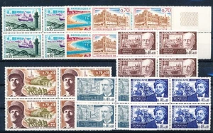 LS58674 France mixed thematics blocks of 4 MNH - Picture 1 of 1