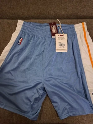 Pantalones Cortos Mitchell & Ness Denver Nuggets Auténticos 2003 2004 Para Hombre Talla XL Foto 1 de 4