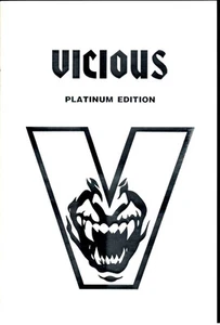 Vicious #1 Platinum [Brainstorm Comics] VF/NM - Picture 1 of 1