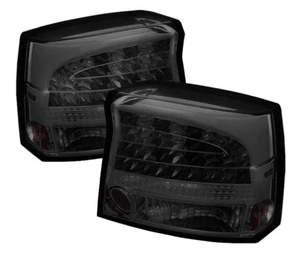 Fit Dodge 09-10 Charger Smoke LED Rear Tail Lights Brake Lamp Set - Picture 1 of 1