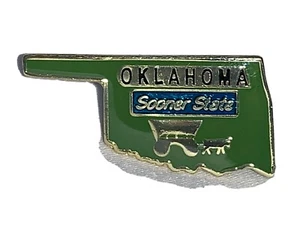 OKLAHOMA STATE LAPEL PIN NEW - Picture 1 of 2