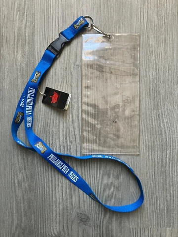 NBA Philadelphia 76ers Ticket Lanyard     NEW w/Tags Cover