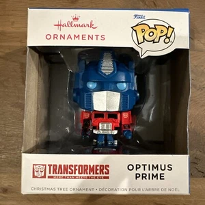 Hallmark Funko Pop! 2023 Transformers: OPTIMUS PRIME Christmas Tree Ornament - Picture 1 of 6