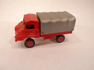 Solido SIMCA UNIC SUMB 4x4 FIRE DEPARTMENT TRUCK 1980's? RARE - Picture 1 of 8