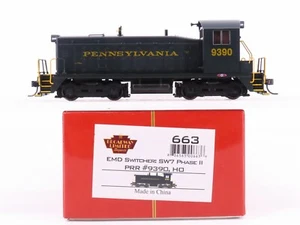HO Broadway Limited BLI 663 PRR Pennsylvania SW7 Ph 2 Diesel #9390 w/DCC & Sound - Picture 1 of 10