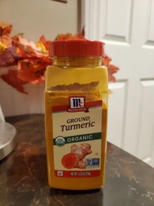 McCormick Ground Turmeric USDA Organic Non-GMO, 13.25 oz (375g) - Picture 1 of 3