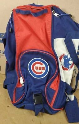 RARE MLB Chicago Cubs Shoulder Sling backpack work hiking camping school bookbag - Image 1 of 4