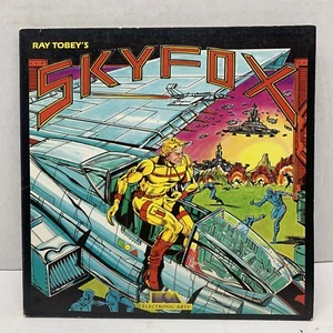 Vintage 1984 Ray Tobey's Skyfox Computer Game Disc Folder NO SOFTWARE or MANUAL - Picture 1 of 6