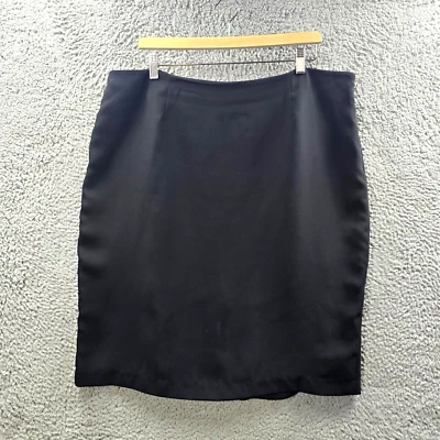 Table Eight Womens Pencil Skirt Size 18 Black Knee Length - Image 1 of 4