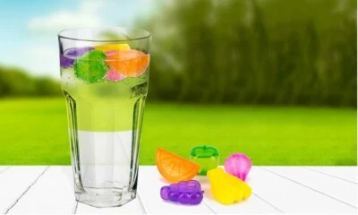 Reusable Fruit Ice Cube 40/60 Pieces Cool your Summer Time Drinks - Image 1 of 4