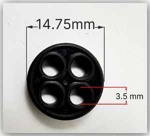 14.75mm MOTORCYCLE ATV SCOOTER GAS PETCOCK RUBBER GASKET MAYBE KAWASAKI YAMAHA ? - Picture 1 of 2
