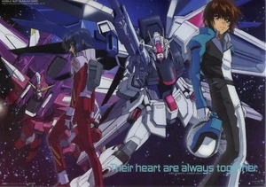 pencil board Shitajiki Mobile suit Gundam Seed Destiny anime Athrun Kira Yamato - Picture 1 of 1