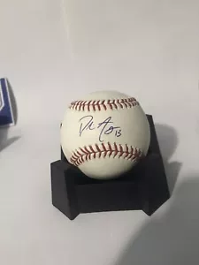 DUSTIN ACKLEY Autographed Signed Official Ball Yankees Mariners Baseball Star - Picture 1 of 1